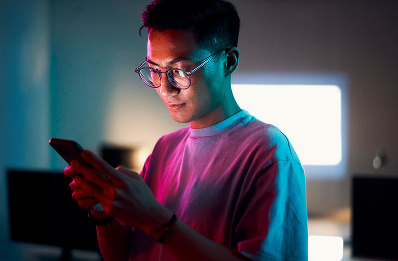 AI connect anywhere with a digital tablet for seamless communication