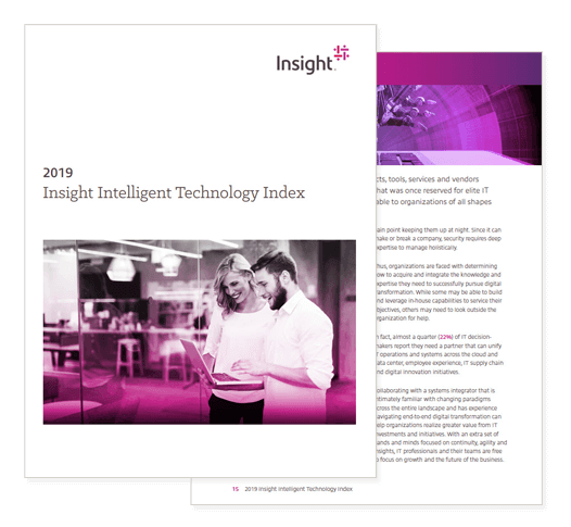 2019 Insight Intelligent Technology Index cover