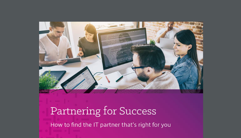 Article Partnering For Success, How To Find The Right IT Partner Image