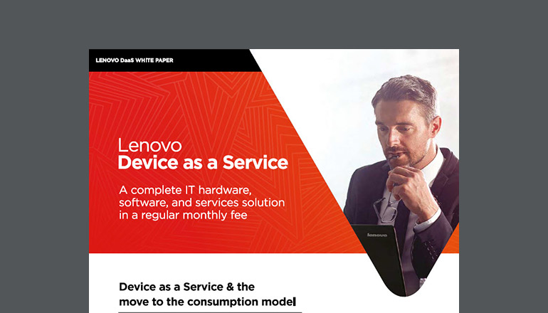 Article Lenovo Device as a Service | Solution Brief  Image