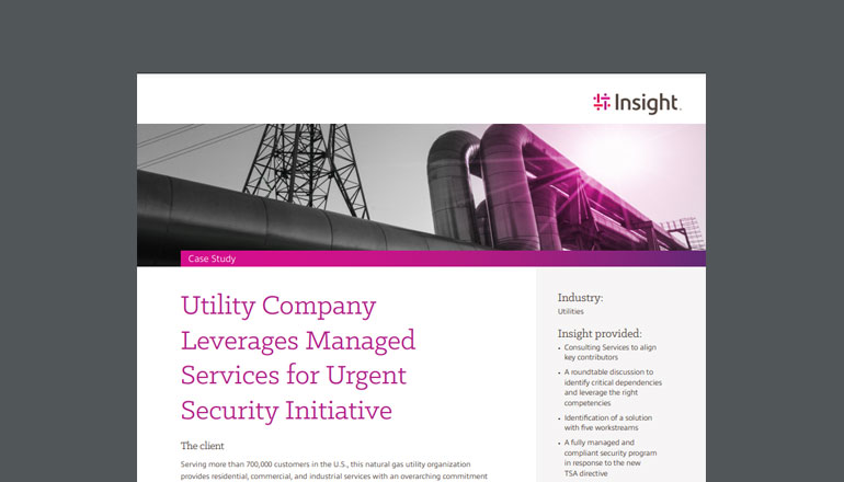 Article Utility Company Leverages Managed Services for Urgent Security Initiative Image