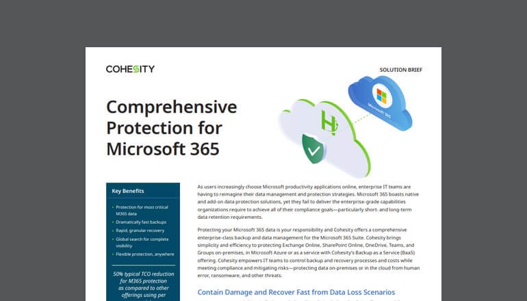 Cohesity FortKnox thumbnail image