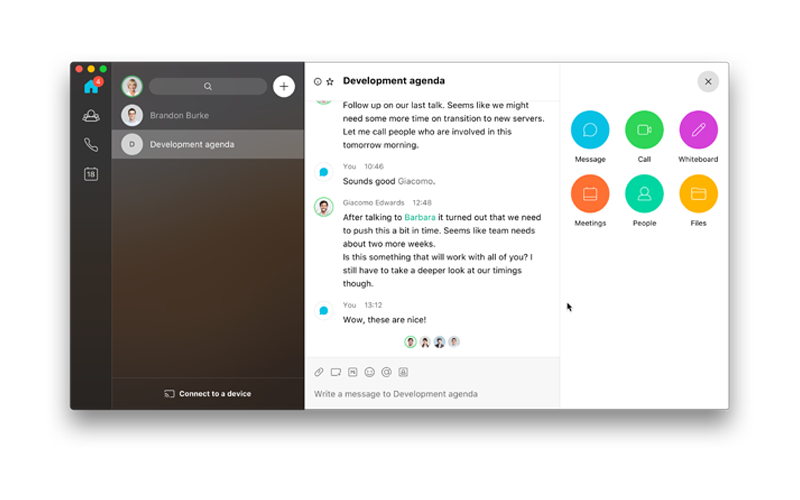 Cisco Webex Teams screenshot