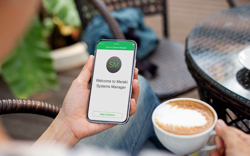 Meraki System Manager on phone