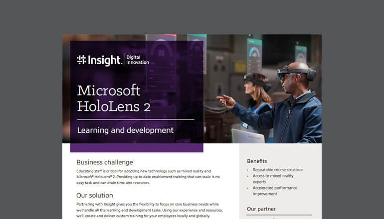 Microsoft HoloLens 2: Learning and Development thumbnail
