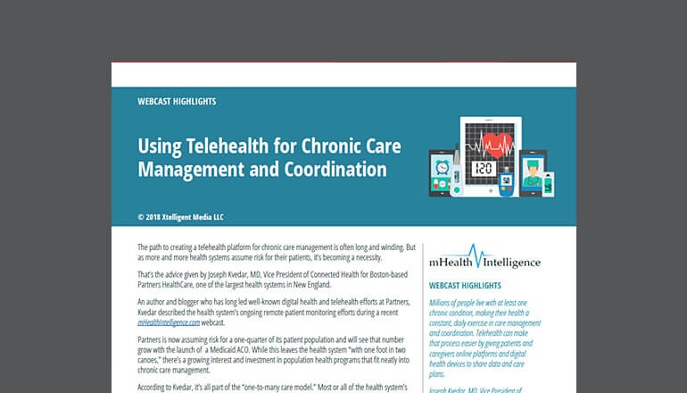 Telehealth for Chronic Care Management thumbnail